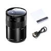 Ashtray Automatic Opening Closing Infrared Sensor USB Rechargeable Smokeless Light-Sensitive Mirror Ashtray Interior Accessory
