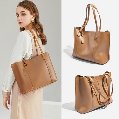 Bolsa Tote para Mulheres Novo Estilo Simples e Fashionável Grande Capacidade Bolsa para Deslocamento Bolsa de Ombro Bolsa de Mão Bolsa Elegante Feminina
