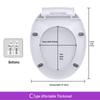 O-Shape Universal Slow-Close Toilet Seat