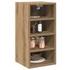 Riga Wall Mounted Cabinet In Artisan Oak Finish 30 X 29.5 X 60 Cm Particleboard