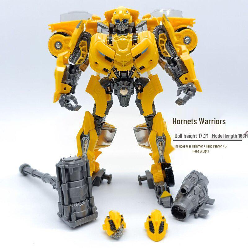 Baiwei Dark Warhammer Wasp Warrior Transforming Car Robot Model SS49