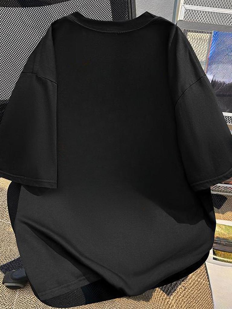 Paris Paris Print T-Shirt Men Short Sleeve Casual Street Top Summer Men's T Shirts  Breathable Comfortable Crew Neck Tee Clothes