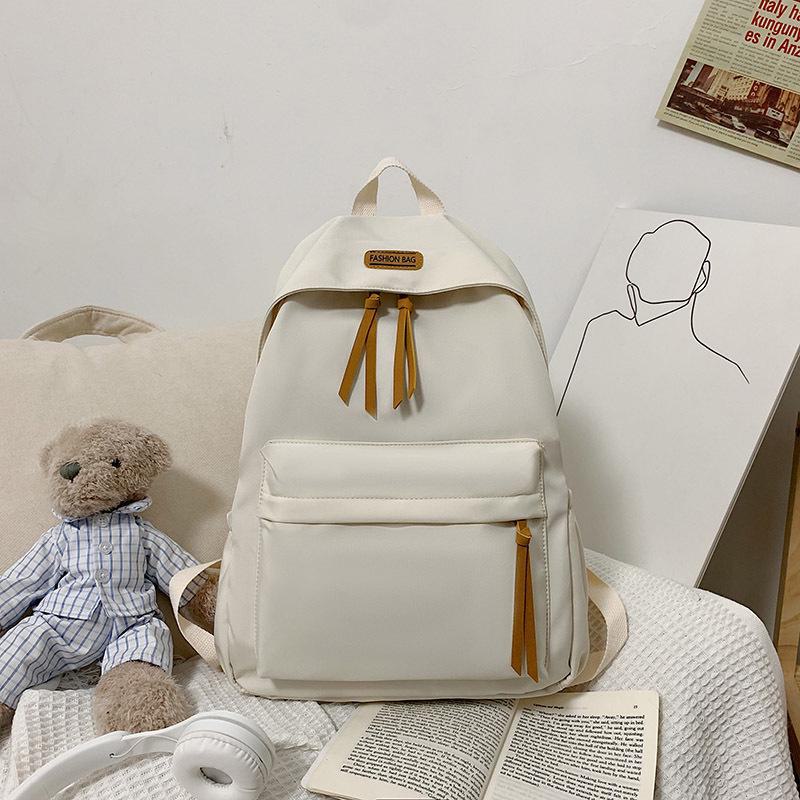 2023 Koreanischer Damen-Nylon-Rucksack - Modisch, Vielseitig, Literarischer College-Stil Schultasche