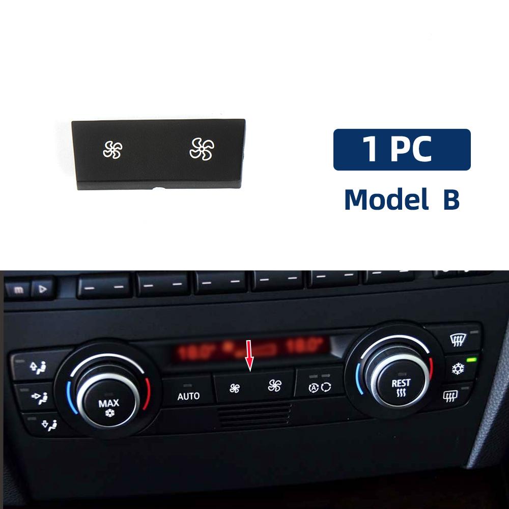 64119344143 For BMW 1 3 Series X1 X3 E90 E91 E87 Air Conditioner AC Temperature Control Button Keys Rotary Knob Replacement
