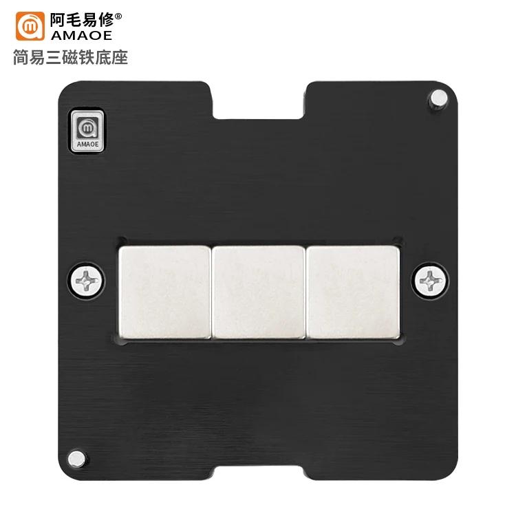 

AMAOE PD-A Glue Removal and Tin Planting Universal Platform Stencil Tin Planting Mobile Phone Repair BGA Chip Glue Removal Tools