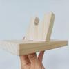 Hot Glue Gun Holder Glue Gun Stand Tools Storage Holder Bracket 20x8cm Wood Hot Glue Machine Base Craft Room Organizer