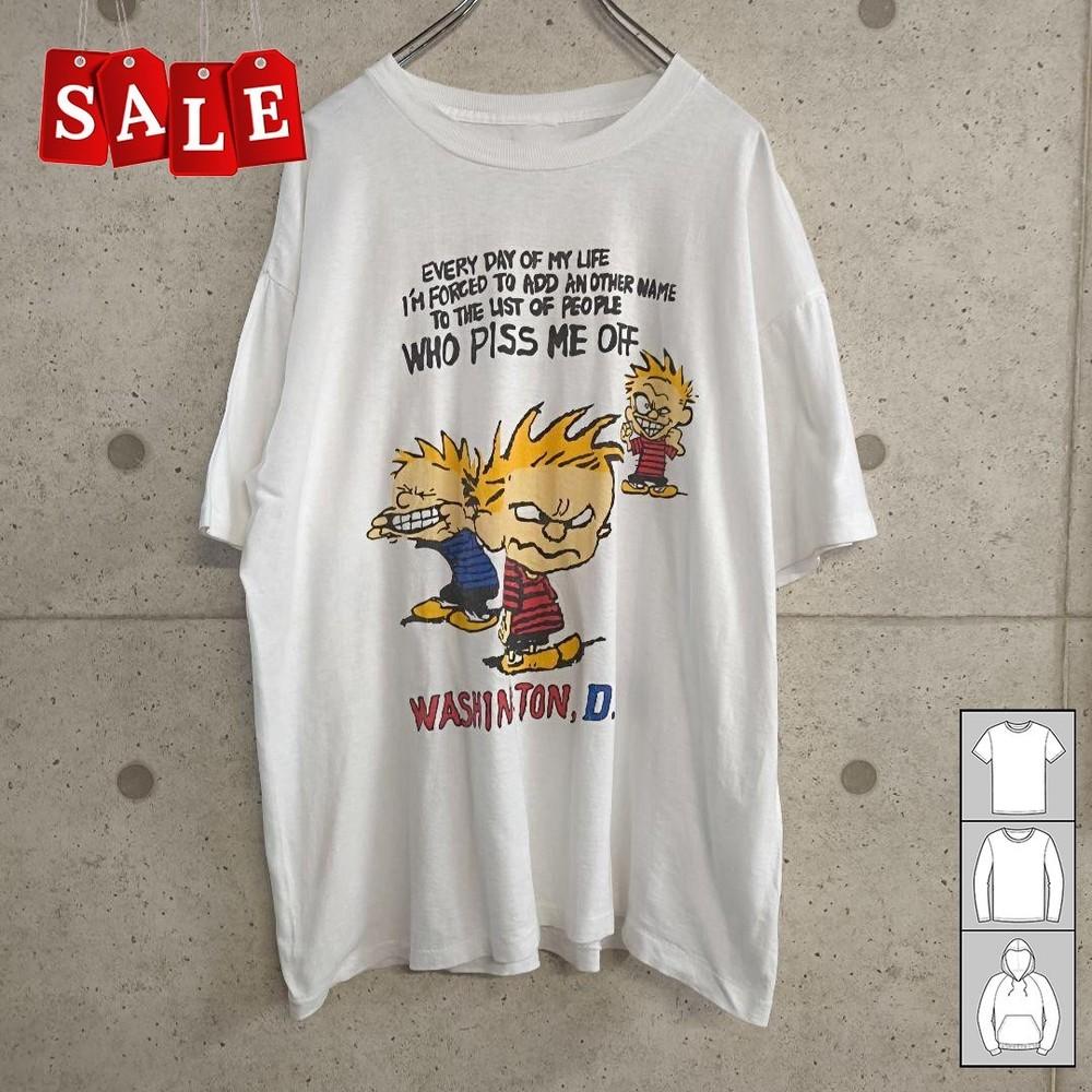 Hot Calvin and Hobbes Gift For Fans Unisex All Size TShirt WE529 Unisex T-Shirt L