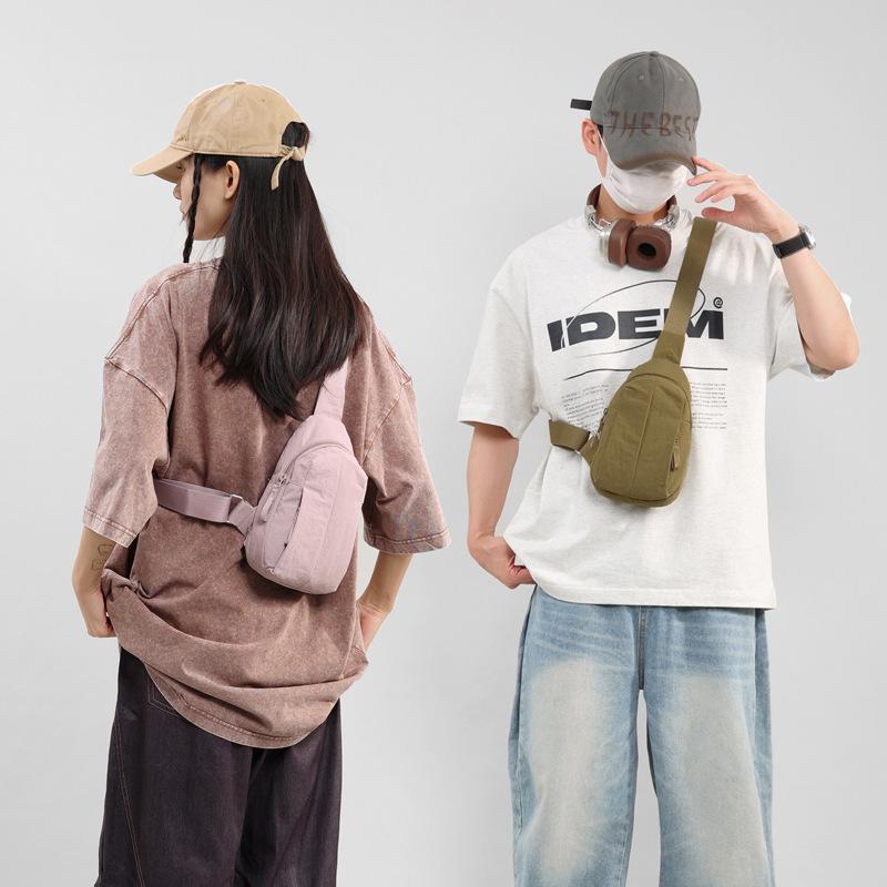 Portable and Lightweight Crossbody Bag, Light Crossbody Bag for Going Out, Chest Bag, Casual Single-shoulder Backpack