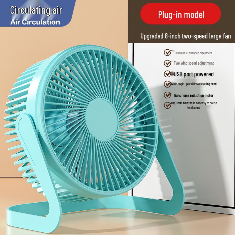5-inch USB Mini Desktop Silent Fan for Office