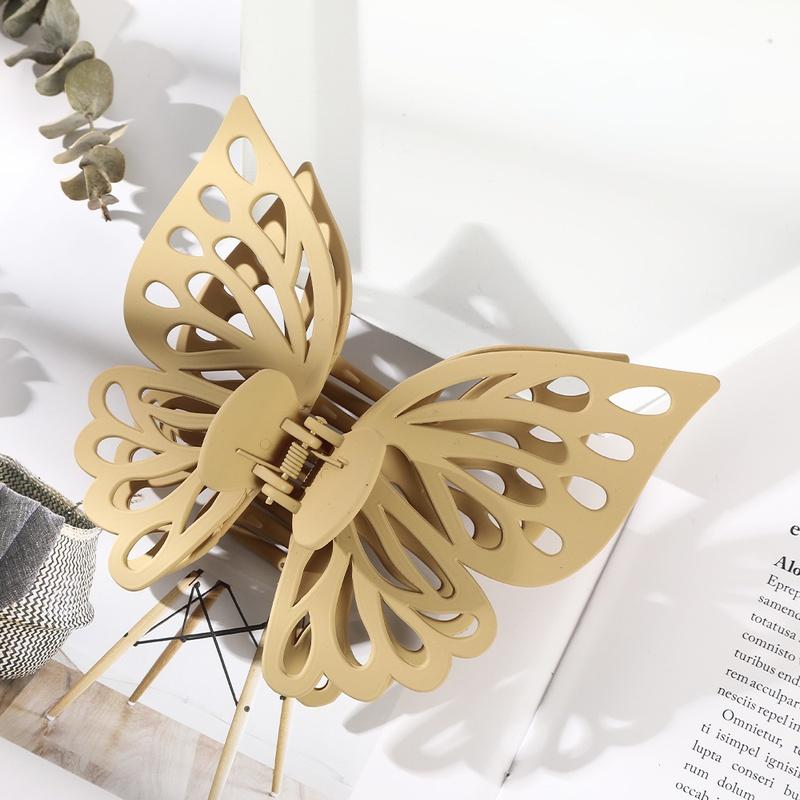 1 buc agrafă pentru ac de păr supradimensionată pentru femei, ac de păr cu fluture, ac acrilic pentru baie, ac LXY