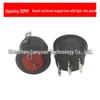 KCD1-105 Round 20mm Two-Pin Two-Speed Boat Switch, 6A 250V