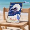 Disney 1pc Metal Tin Sign Magical Aladdin and Jasmine On a Flying Carpet Adventure20.32 X 30.48 Cm Perfect for Home Decor and Ho