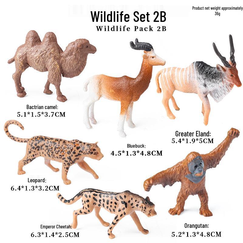 Mini Insect Model Set: Ant, Butterfly, Stag Beetle & Scorpion Toy for Kids