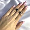 Серебряные серьги с натуральным сапфиром 6.925ct (2057659)