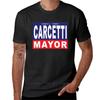Marke T-Shirt Unisex Carcetti für Bürgermeister T-Shirt Übergroßes T-Shirt Anime Kleidung Trainingsshirts für Unisex Baumwoll-T-Shirt