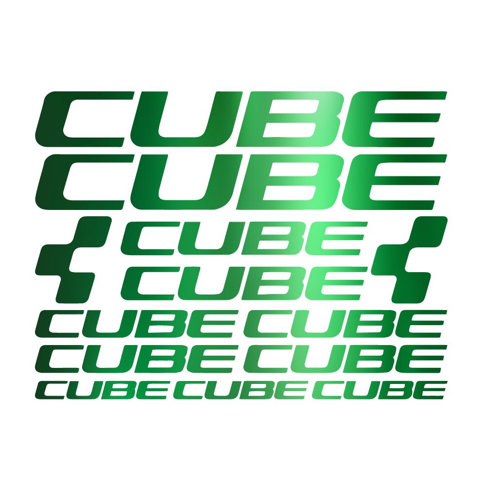 

Наклейки на раму велосипеда CUBE Наклейки для велосипеда Аксесуари Наклейка на кузов велосипеда Cube для шосейного катання Вінілова наклейка 34cm X 26cm