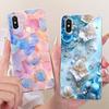 Transparent For Xiaomi Mi 8 Case Cover Luxury Fashion Butterfly Funny Cute Painted Casing M1803E1A