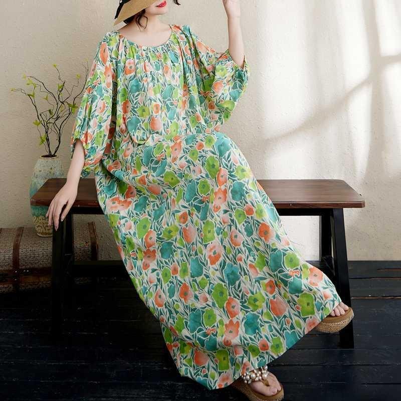 

Women s Metallic Thread Long Dress Large size average size