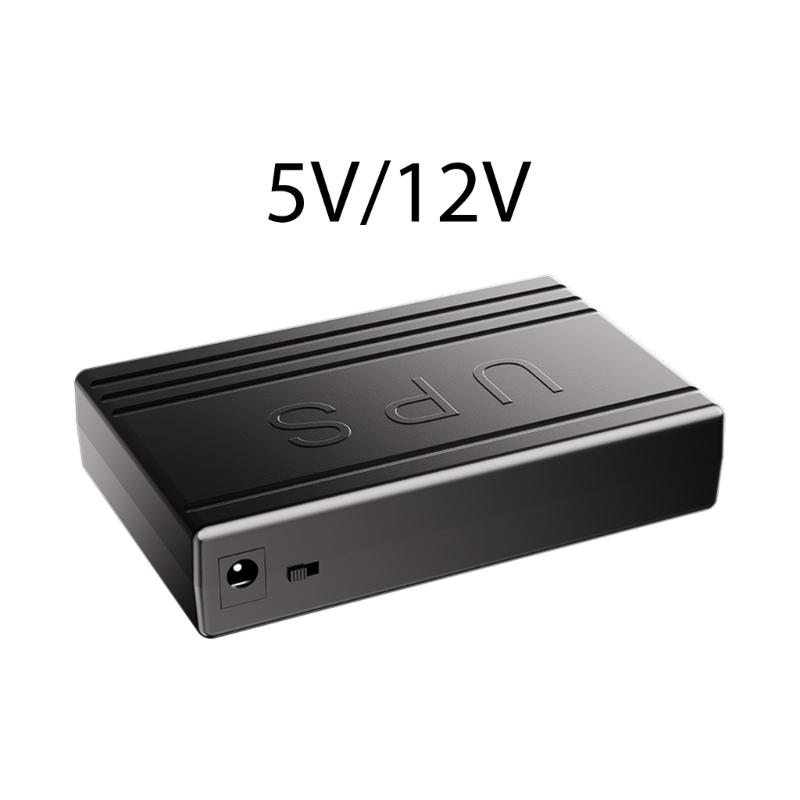 5V/12V Intelligente USV-Notstromversorgung Für Modem-Router Sicherheitskameras Notfall Unterbrechungsfreie Ausgangsstromversorgung Backup