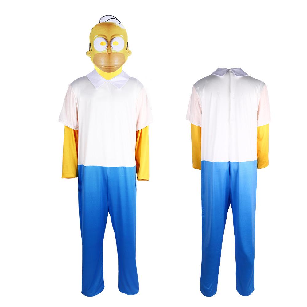 2 Simpsons cosplay costume Homer suit, Comic-Con party costume