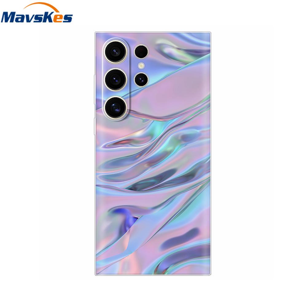 For Samsung S25 Ultra Case Clear TPU Soft Fashion Silicone Phone Case For Samsung Galaxy S25 Plus Back Cover S 25 Fundas Para