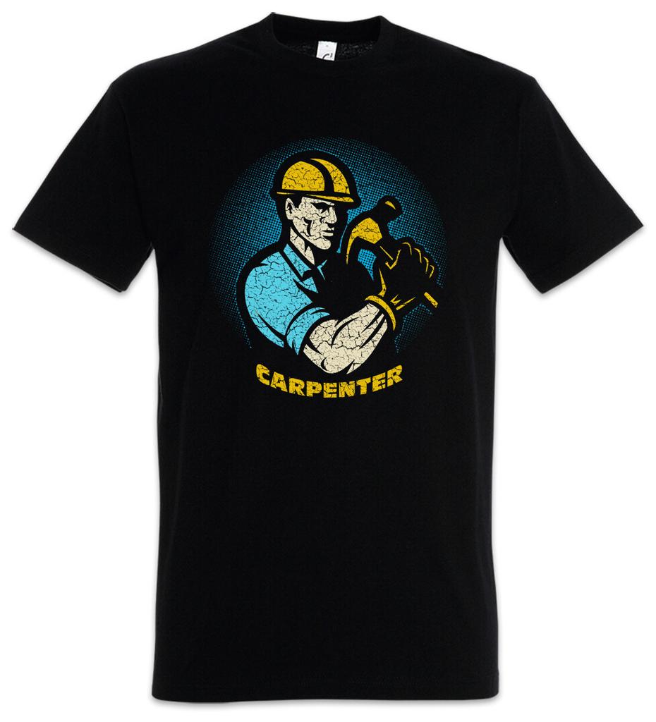 Carpenter T-Shirt Joiner Carpentry Woodwork Hammer Cabinet Maker