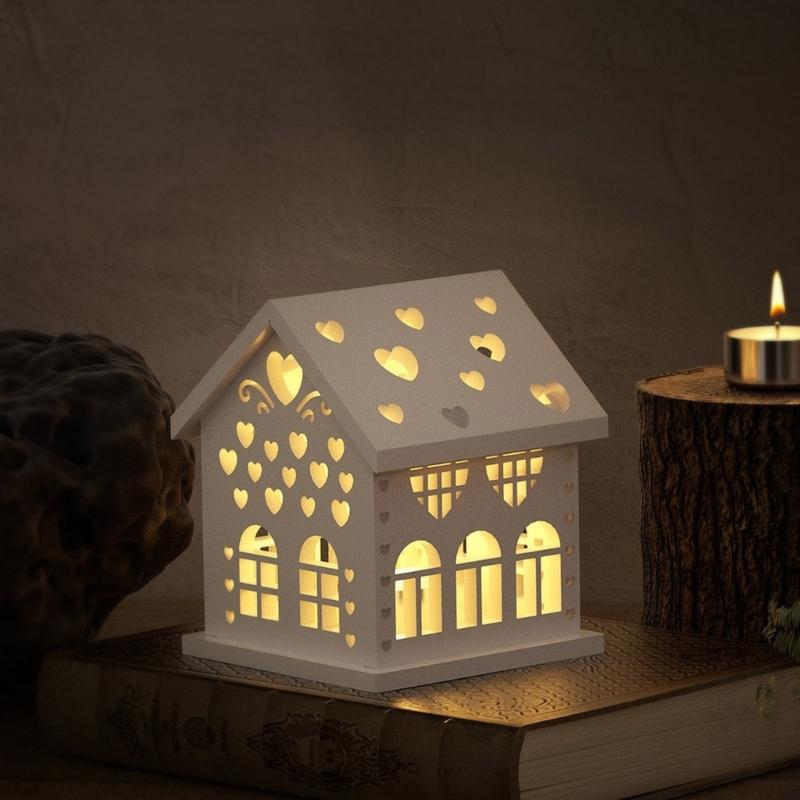 House Shaped Candlestick Silicone Mould Plaster Resin Making Molds 3D Candle Holder Gypsum Mold Table Decorations