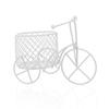 Flowers Tricycle Design Iron Art Bare Car Desktop Ornaments Tricycle Model Jewelry Stand Candy Rack