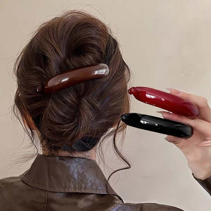 Clips de Banană Culoare Jeleu Gheară de Păr Cataramă Coadă de Cal Suporturi Coadă de Cal Ace de Păr Agrafe Femei Fete Agrafe Accesorii de Păr