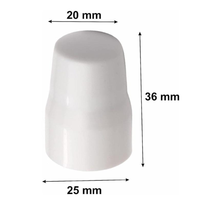 4Pieces Shower Valves Hole Cover Universals Fit Water Pipe Protectors Sturdy PVC Bathroom Decoration Easy Installion