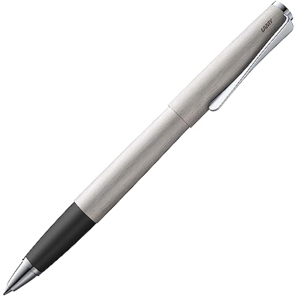 LAMY Studio Matte Blush Rollerball Pen - Elegant Metal Body Rollerball Pen - Propeller Clip & Lin...