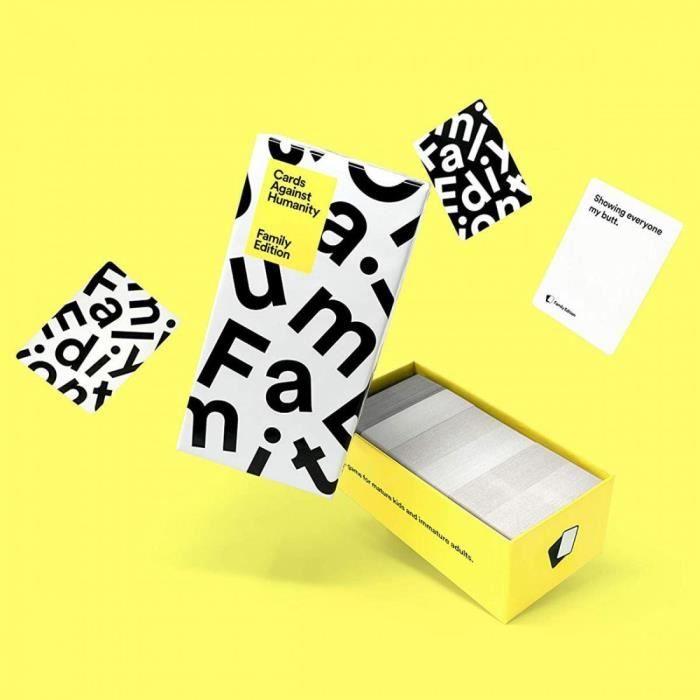 Jeu de carte - Cards Against Humanity - Family Edition - Blanc - GENERIC - Multicolore