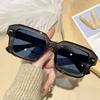 1pc European and American retro men's and women's fashionable sunglasses trend versatile summer sun shading and UV protection fr