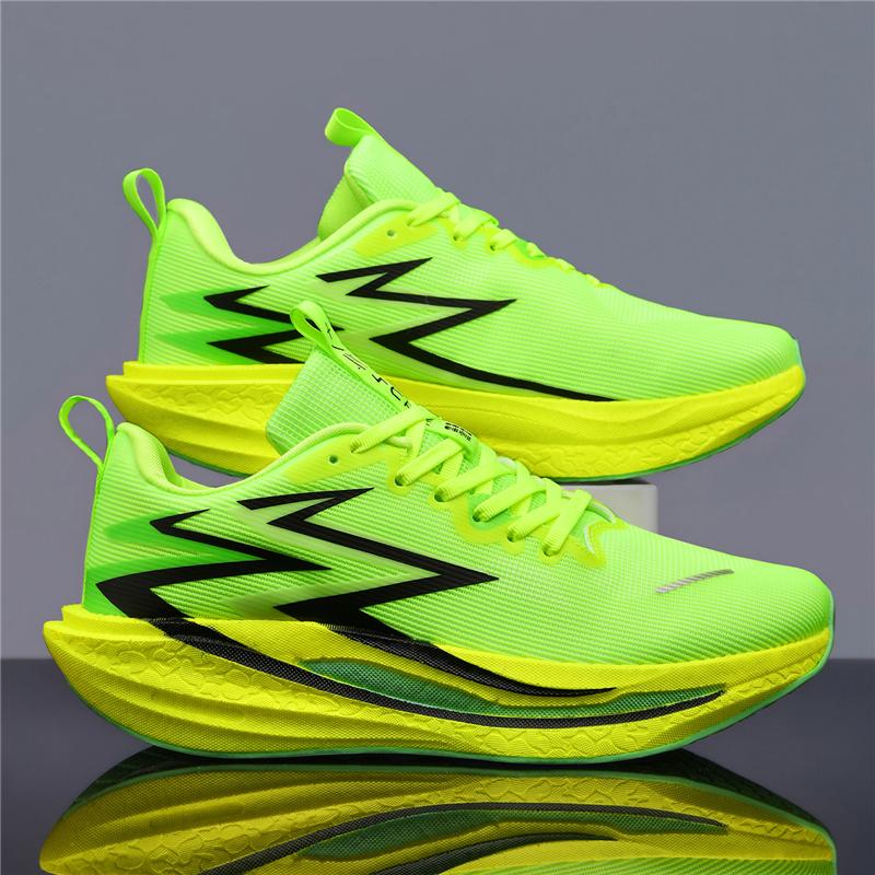 Running Shoes Men Marathon Carbon Board Speciality Sports Breathable Lightweight Women'S Comfortable Athletic Nonskid Sneakers