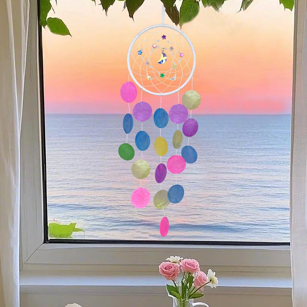 DIY Muschel-Windspiel Bastelset – Kreativer Kinder-Handarbeitsschmuck aus Muscheln, Geschenk für Lehrer-Tag-Veranstaltung