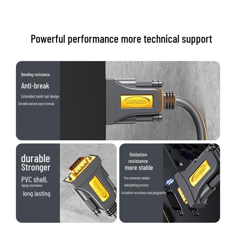 UGREEN USB to RS232 Serial Cable (DB9 Male)