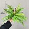 Leaf Branch Artificial Fern Leaves DIY Landscaping Wall Accessories Persian Grass Plant Artificial Green Plant Wedding Decor