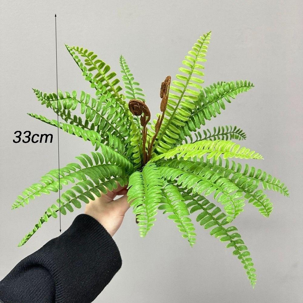 Leaf Branch Artificial Fern Leaves DIY Landscaping Wall Accessories Persian Grass Plant Artificial Green Plant Wedding Decor