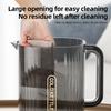 Urcior de apă Ușa frigiderului Urcior de apă cu mâner Vase de servire pentru băuturi și recipient de depozitare pentru cald