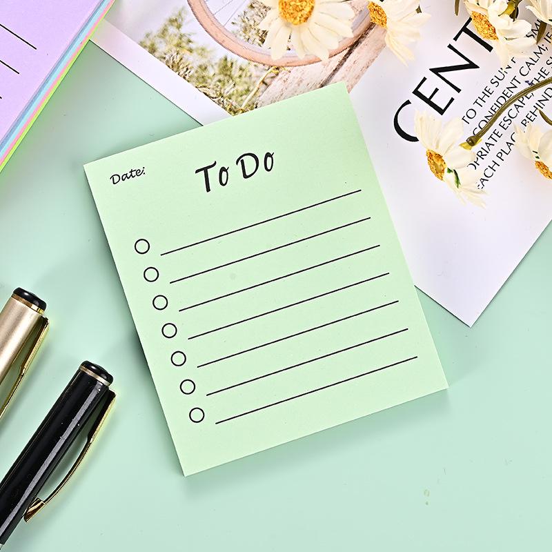 Reusable Sticky Notes for Students - Strong Adhesive Label Stickers & Memo Paper for Elementary School
