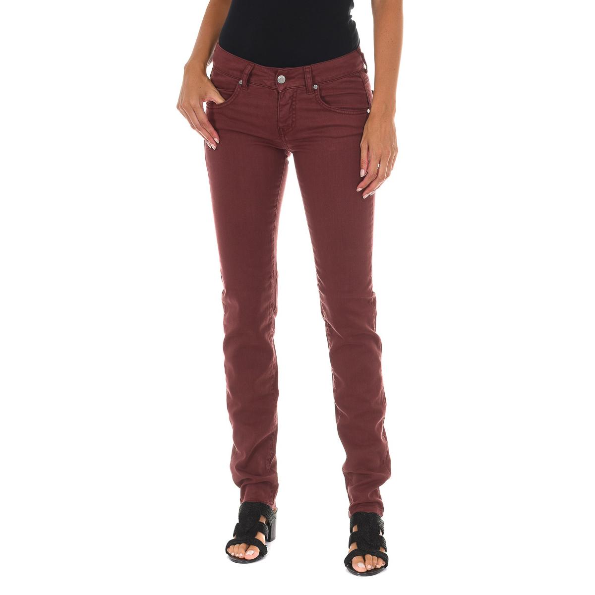 

Женские длинные джинсы с зауженными краями 10DBF0475-B088 23-USA глубоко кармин