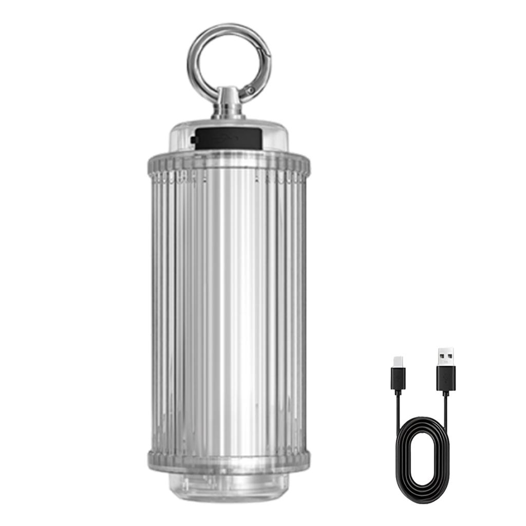 38 Light Transparent Ambient Lighting TYPE-C Rechargeable 18 LED Tent Lamp Powerful Mini Lanterns for Hiking Backpacking Fishing