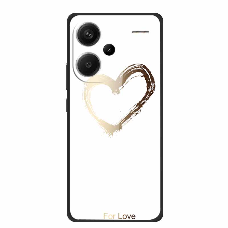 

Яркий Жесткий Чехол для Xiaomi Redmi Note 13 Pro+ Роскошный Funda Xiaomi Redmi Note13 13 Pro Plus Задняя Крышка Телефона из Закаленного Стекла -Redmi Note 13 Pro