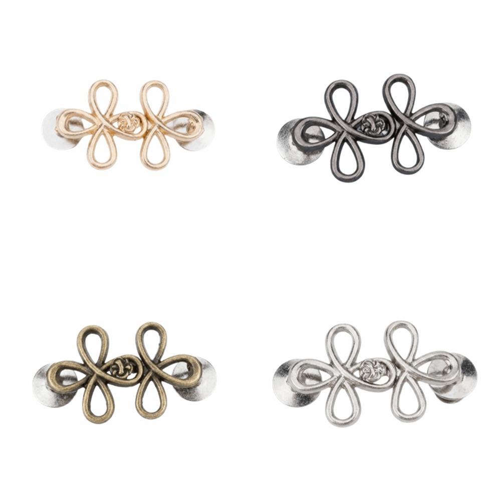 Metal Jeans Buttons Tighteners Adjustable Waist Button Fastener Adjustable Metal Buttons  Pants