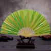 10 Inch Folding Fan Bright Color Hand Rave Fan Festival Renaissance Party Bamboo Party Decorative