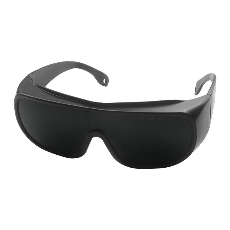 

Laser protective glasses for laser marking machines, laser engraving machines, and beauty hair removal devices190-690nm Purple-blue-yellow light 190-690nm(1106)OD6