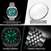 Business Men Watch Date Week Waterproof Luminous Luxury Man Wristwatch Stainless Steel Men's Quartz Watches Male