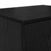 Storage Cabinet 2 pcs Black Oak Effect