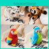 Raccoon Tiger Panda Parrot Plush Shoulder Simulation Toy Animal Gift Birthday