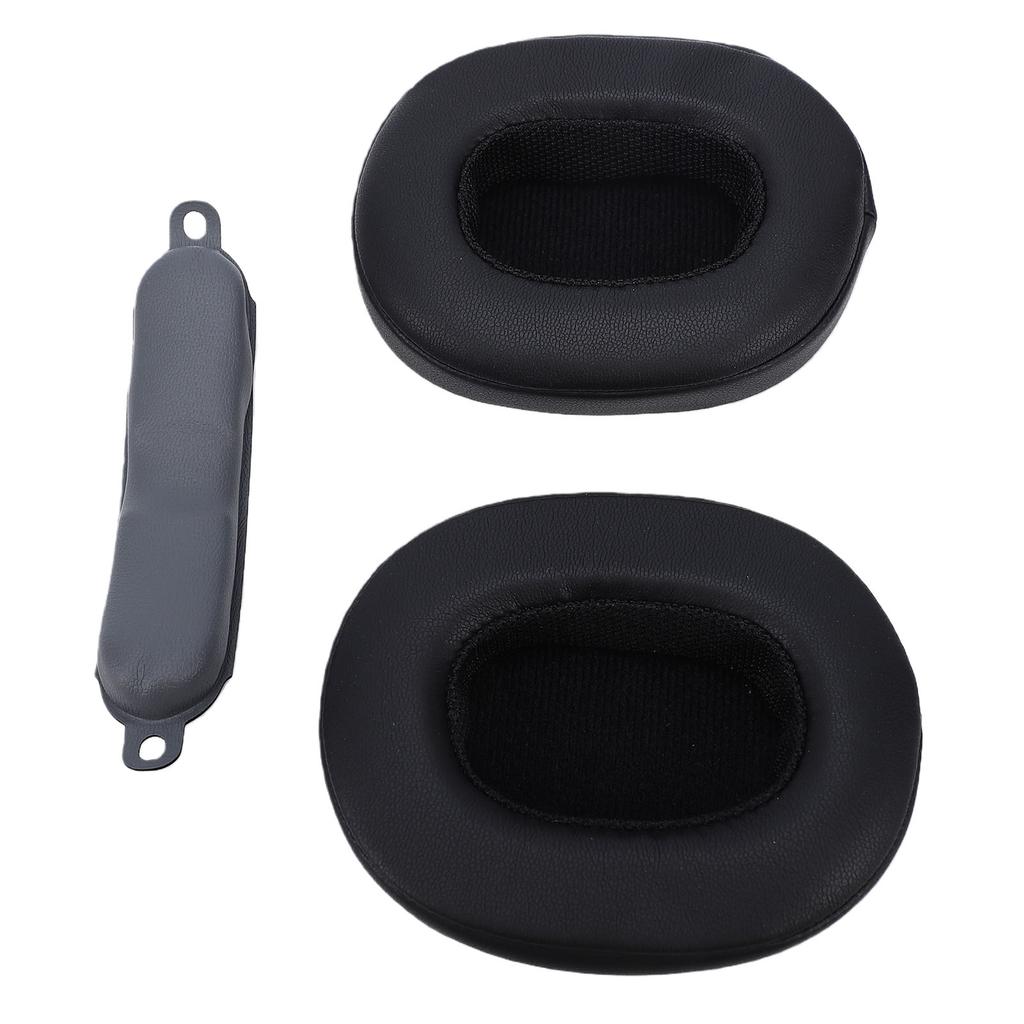 Kit de remplacement de coussinets d'oreille et de coussinet d'arceau pour casque sans fil Skullcandy Crusher 3.0 Hesh3